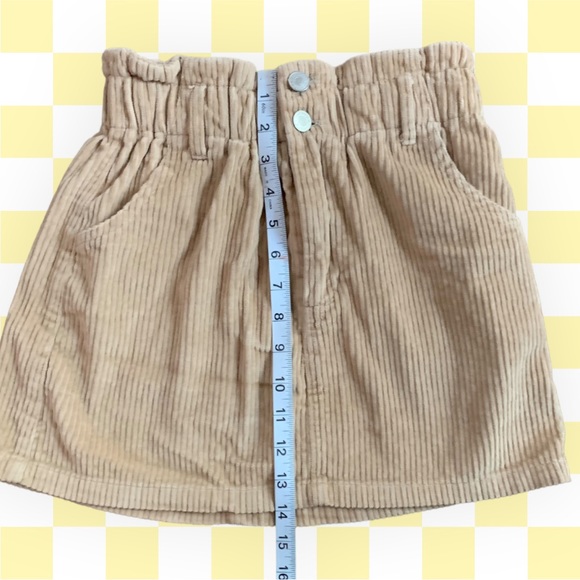 Forever 21 Corduroy Skirt Stretch Waist Small - Picture 4 of 5